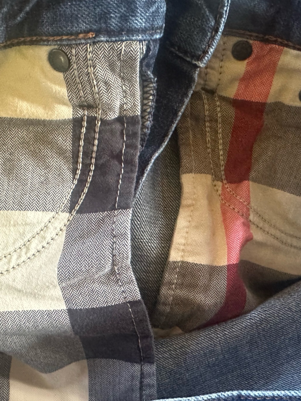 Burberry Brit Cavendish Straight Leg Jeans Dark Wash Size 36 Excellent Condition - Picture 6 of 8